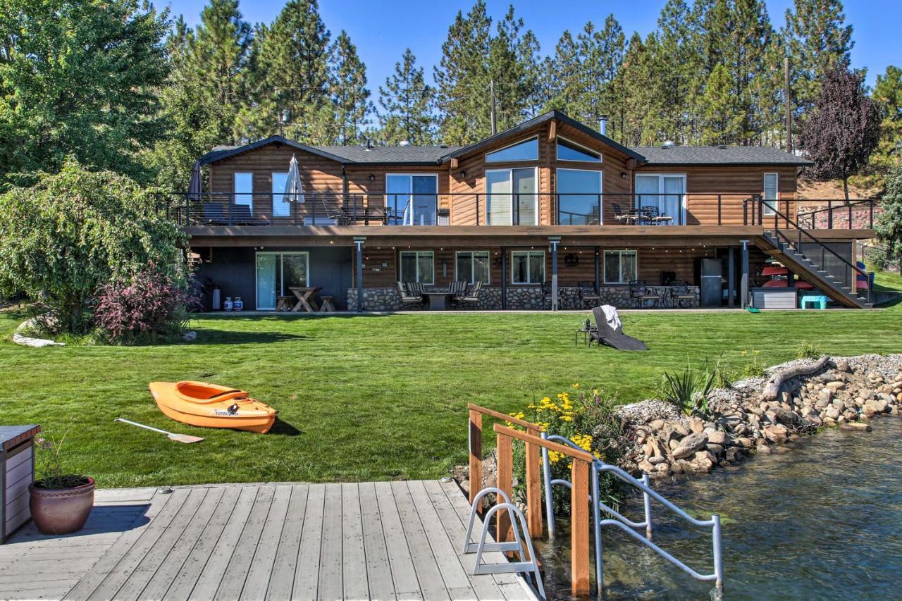 Lakefront Retreat With Kayaks, Paddle Boards And Deck! Villa Nine Mile Falls Exteriör bild